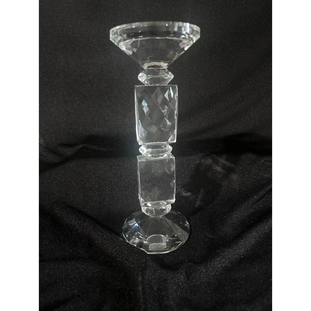 Lafayette Crystal candle holder 10 1/2